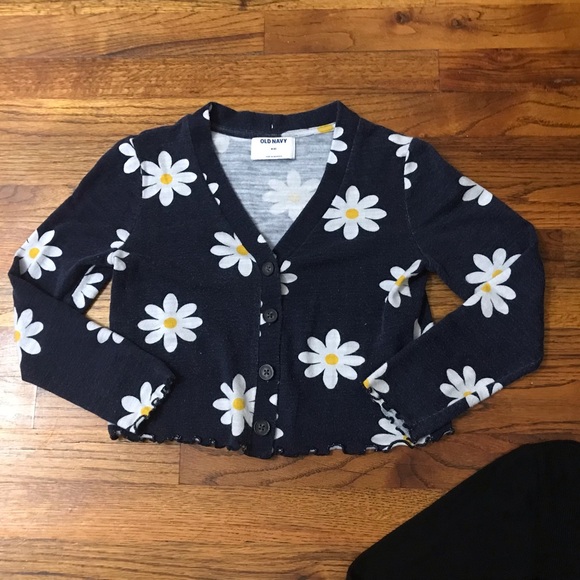 Girls Hooded Hoodie Sweaters Blouse Tops Shirts Jacket Pullover Daisy Flowers - Picture 10 of 16